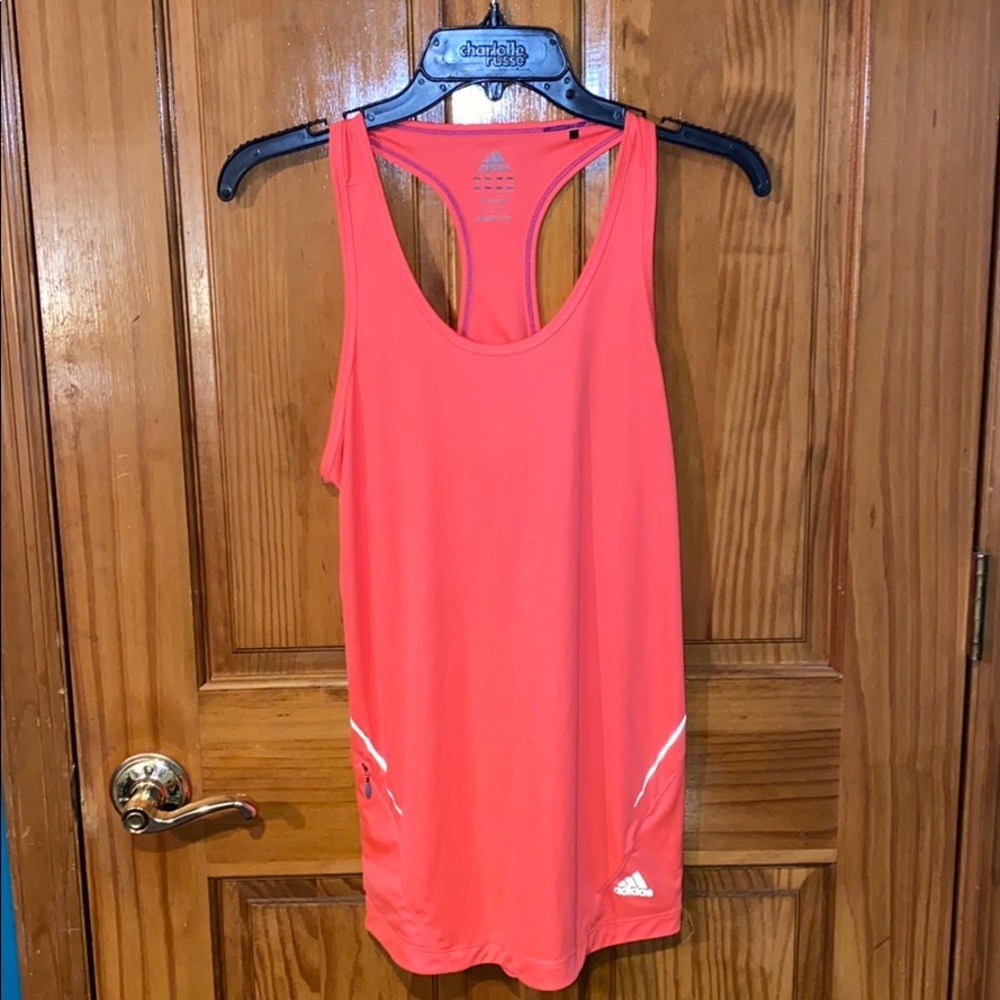 Slim Coral Workout Tank